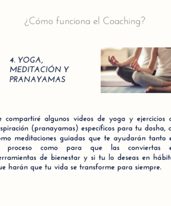 Coaching Vida Ayurveda